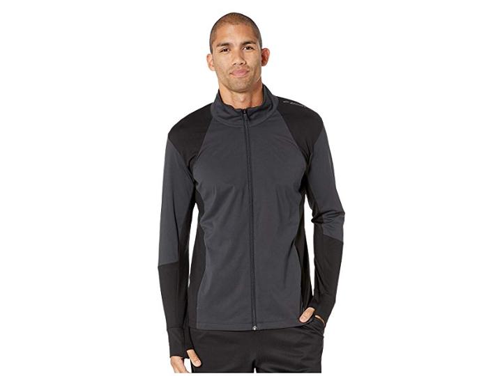 Brooks Turbine Full Zip Jacket (black) Men's Coat