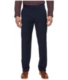 Dockers Solid With Dual Action Straight Fit Pants (navy) Men's Casual Pants