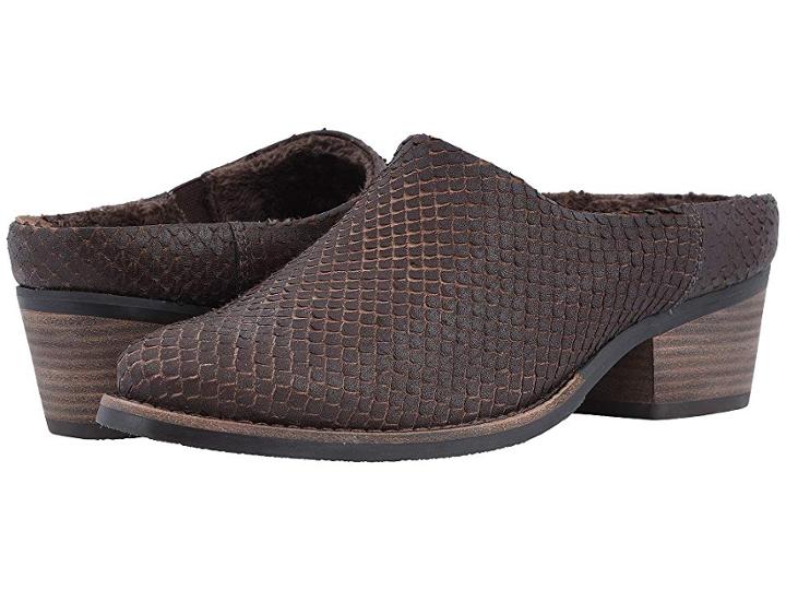 Walking Cradles Greer (brown Cut Snake Print Leather) Women's 1-2 Inch Heel Shoes