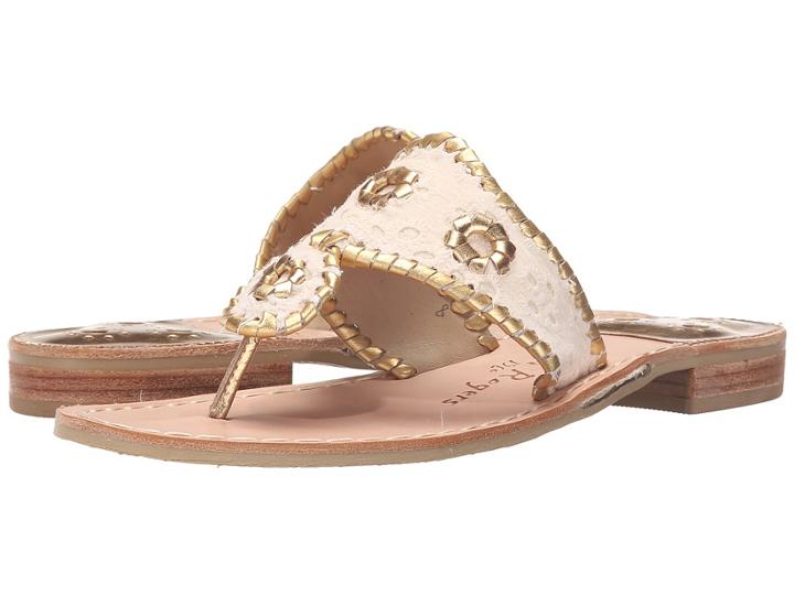 Jack Rogers Jacks Eyelet (ecru) Women's Sandals