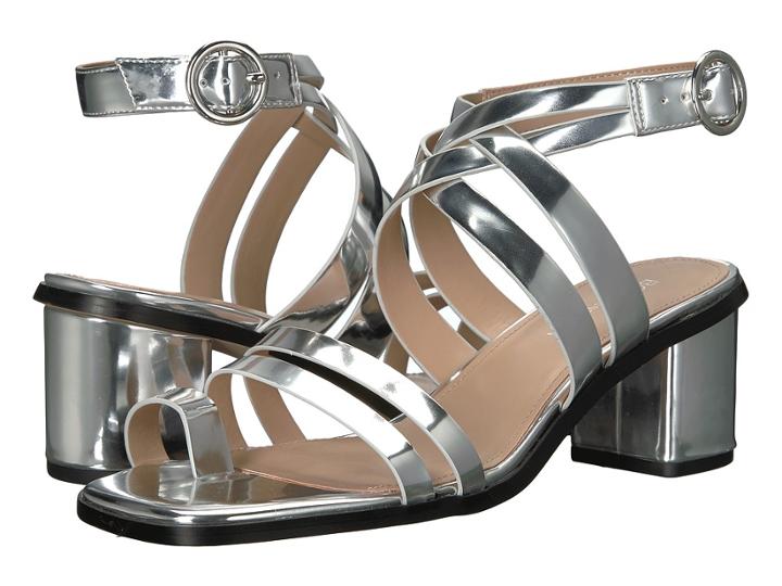Bcbgeneration Erica (silver Smooth Metallic) Women's Sandals
