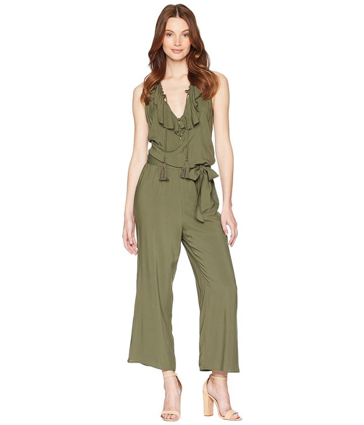 Paige Paletta Jumpsuit (desert Olive) Women's Jumpsuit & Rompers One Piece