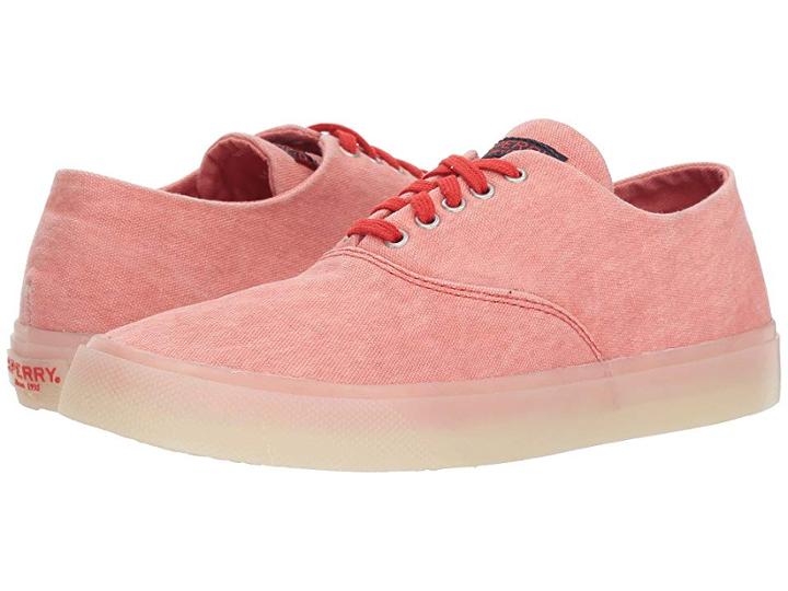 Sperry Captains Cvo Drink (red) Women's Lace Up Casual Shoes