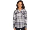 Kuhl Spektra Plaid (sail Blue) Women's Long Sleeve Button Up