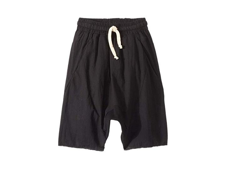 Nununu Beach Shorts (infant/toddler/little Kids) (black) Boy's Swimwear