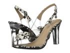 J. Renee Adoracion (clear/black/white) High Heels
