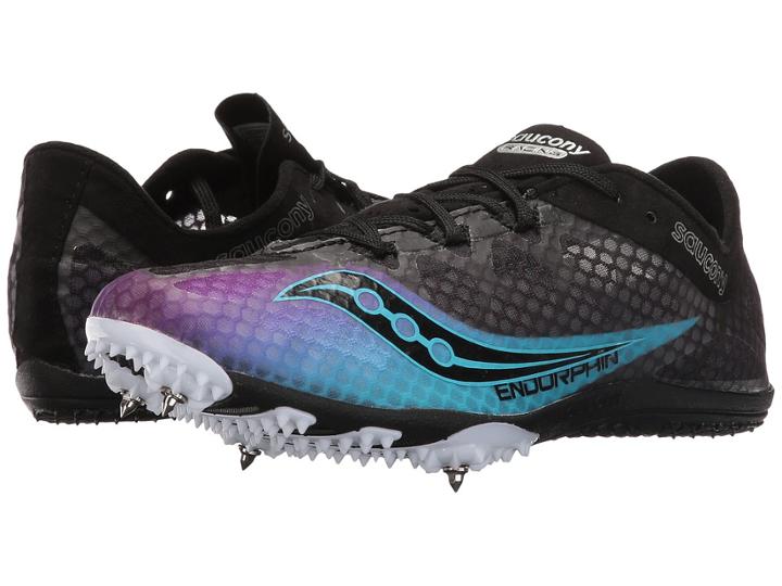Saucony Endorphin (purple/black) Women's Running Shoes