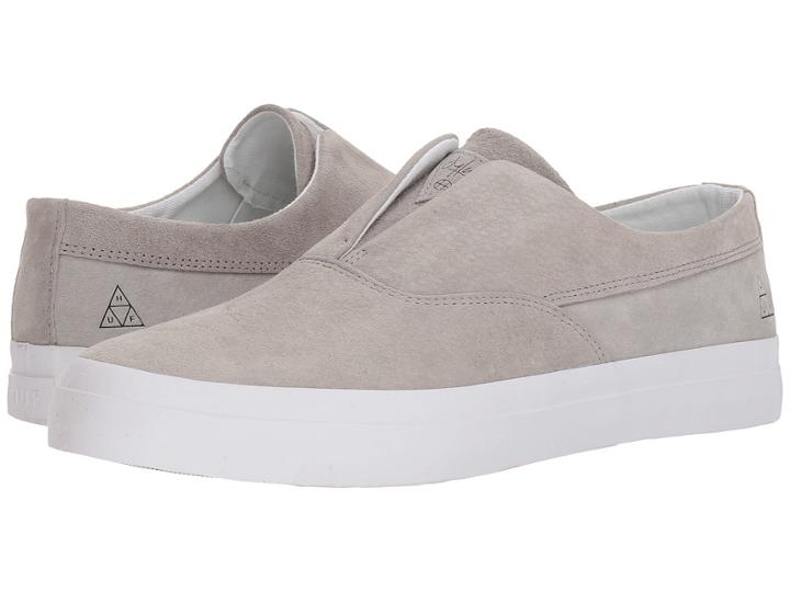 Huf Dylan Slip-on (ash) Men's Skate Shoes