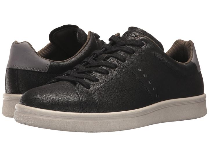 Ecco Kallum Casual Sneaker (black/titanium) Men's Lace Up Casual Shoes