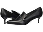 Kenneth Cole New York Shea Bar (black Leather) Women's 1-2 Inch Heel Shoes