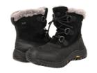 Ugg Ostrander (black Leather) Women's Cold Weather Boots