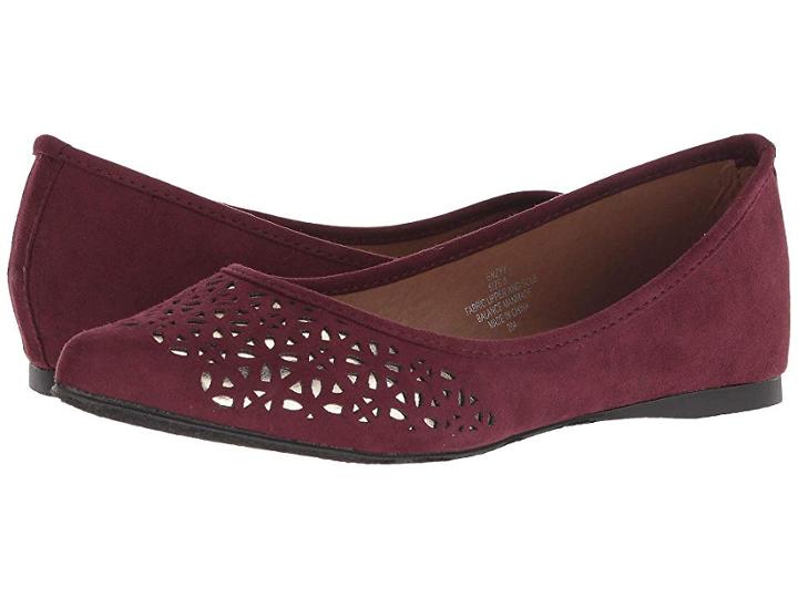 Madden Girl Enzyy (burgundy Fabric) Women's Shoes
