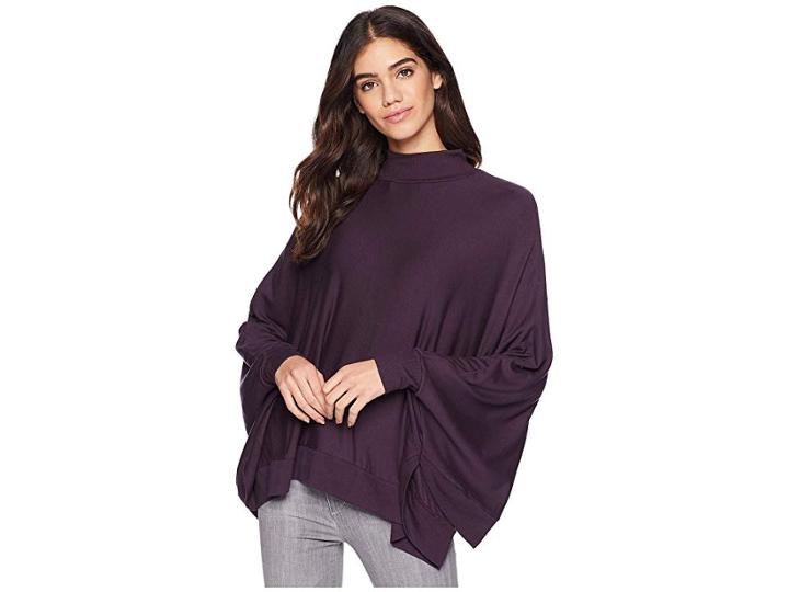 Lamade Benz Poncho (purple Empire) Women's Clothing
