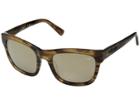 Kenneth Cole Reaction Kc7201 (brown Horn/smoke Mirror) Fashion Sunglasses
