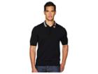 Dsquared2 Contrast Collar Sweater Polo (black/white/red) Men's Sweater