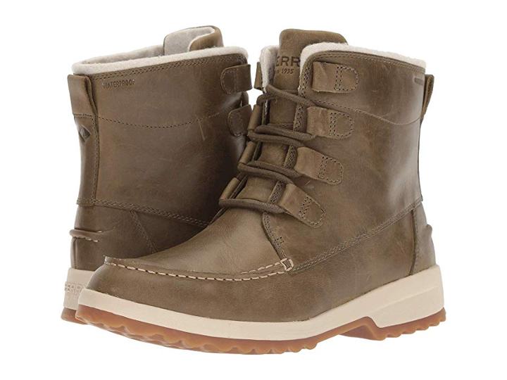 Sperry Maritime Cruz (olive) Women's Lace-up Boots