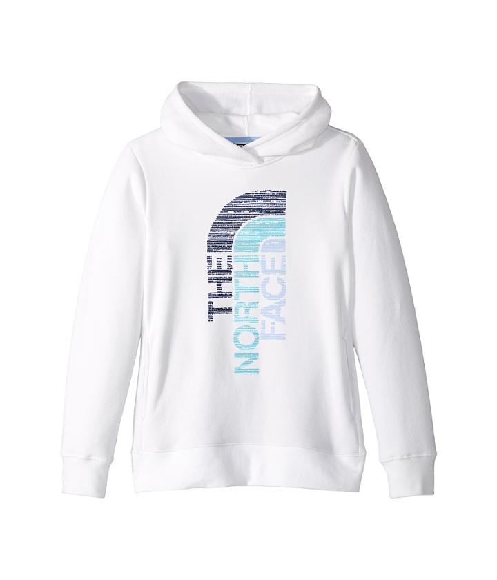 The North Face Kids Trivert Pullover Hoodie (little Kids/big Kids) (tnf White) Girl's Sweatshirt