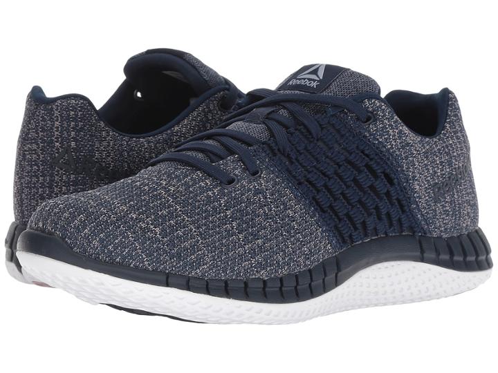 Reebok Print Run Ultk (washed Blue/collegiate Navy/chalk Pink/white/pewter) Women's Shoes