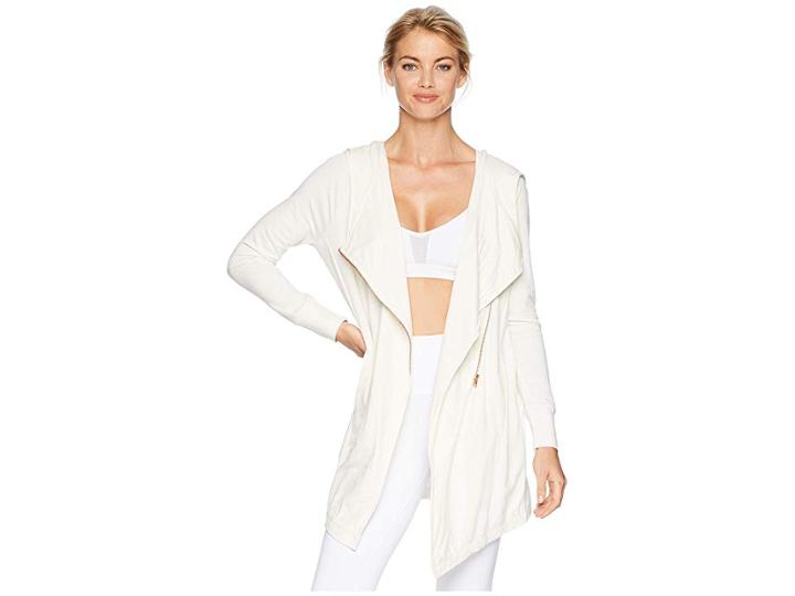 Onzie Wrap Jacket (ivory) Women's Coat