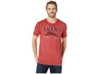 Lucky Brand Panther Sign Tee (red Dhalia) Men's T Shirt