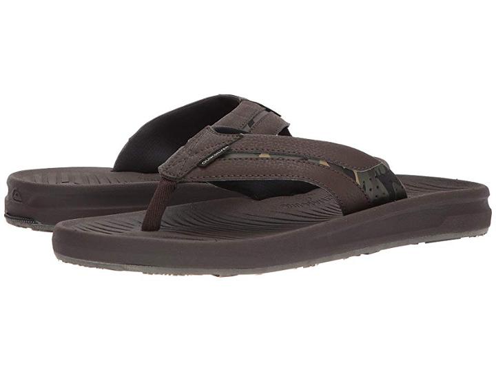 Quiksilver Travel Oasis Ii (brown/brown/brown) Men's Sandals