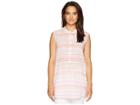 Fresh Produce Sorbet Button Tunic (peony Pink) Women's Blouse