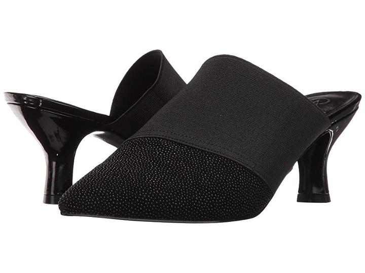 Adrianna Papell Hudson (black Searay Leather) Women's 1-2 Inch Heel Shoes
