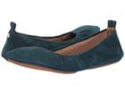 Yosi Samra Vince (teal Suede) Women's Shoes