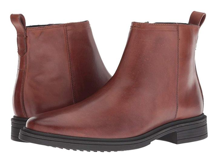 Cole Haan Bernard Zip Boot (woodbury/black) Men's Zip Boots