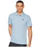 The North Face Plaited Crag Polo (dusty Blue) Men's Clothing