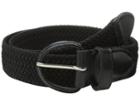 Florsheim Braided Elastic Stretch Belt 35mm (black) Men's Belts