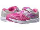 Saucony Kids Ride 9 (toddler/little Kid) (pink) Girls Shoes