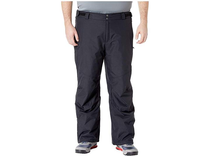 Columbia Big Tall Bugabootm Ii Pants (black) Men's Casual Pants