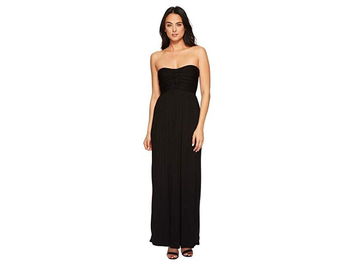 American Rose Liliana Maxi Dress (black) Women's Dress