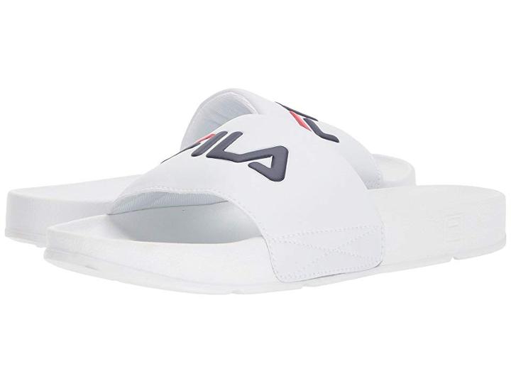 Fila Drifter (white/fila Navy/fila Red) Men's Shoes