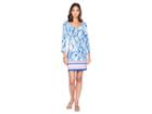 Lilly Pulitzer Beacon Dress (twilight Blue Scale Up Engineered) Women's Dress