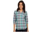 U.s. Polo Assn. Plaid Poplin Casual Shirt (fanfare) Women's Clothing