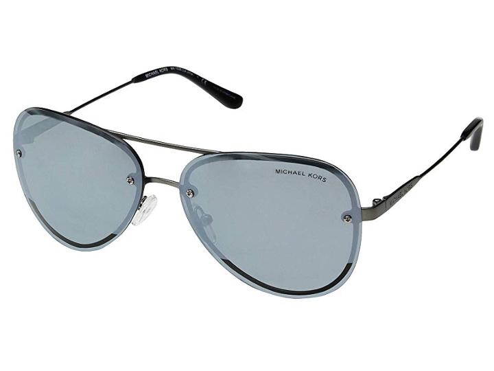 Michael Kors 0mk1026 (matte Gunmetal) Fashion Sunglasses