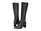 Aquatalia Ventura (black Grainy Calf) Women's Dress Zip Boots