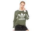 Adidas Originals Og Long Sleeve (base Green) Women's Long Sleeve Pullover
