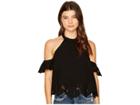 Astr The Label Alesandra Top (black) Women's Clothing