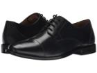 Florsheim Montinaro Cap Toe Oxford (black Smooth) Men's Lace Up Cap Toe Shoes