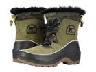 Sorel Tivoli Iii (hiker Green/black Suede/textile Combination) Women's Waterproof Boots