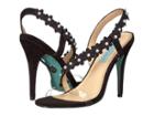 Blue By Betsey Johnson Baha (black Suede) High Heels