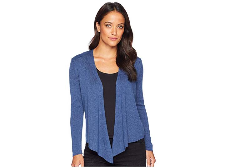 Nic+zoe Petite Four-way Cardy Heavyweight (mineral) Women's Sweater