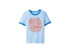 Lucky Brand Kids Short Sleeve Graphic Tee (little Kids/big Kids) (placid Blue) Boy's T Shirt