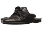 Paul Green Mary Slide (black Leather) Women's Slide Shoes