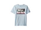 Hurley Kids Sunrays Tee (little Kids) (blue/grey) Boy's T Shirt