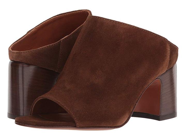 Aquatalia Ellen (chestnut Suede) Women's Slide Shoes