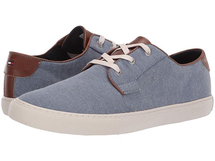 Tommy Hilfiger Placid (dark Blue/mocha Bisque) Men's Shoes